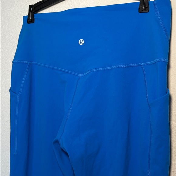 Lululemon Align High Rise Pant with Pockets Poolside Blue Leggings size 12 - Picture 2 of 7